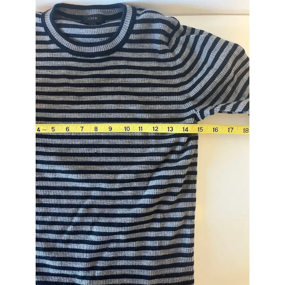 J. Crew Striped Merino Wool Top